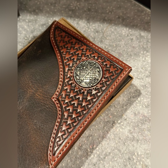 JUSTIN MEN'S RODEO WALLET - LEATHER - Picture 4 of 6